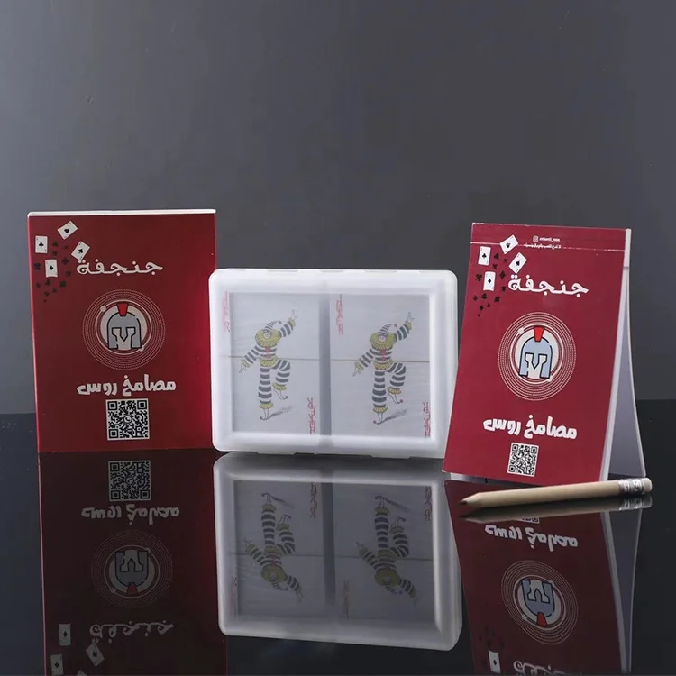 Wholesale Waterproof Pvc Plastic Playing Card Design Baloot Game Custom Playing Poker Cards Printing Plastic Card