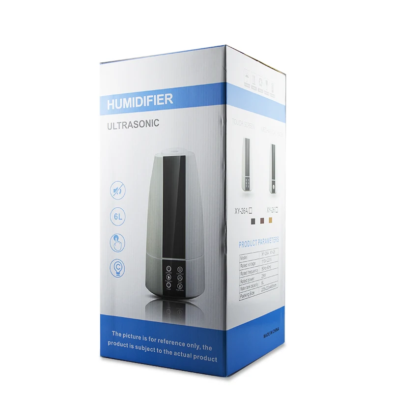 Floor Standing 6L Large Capacity Cool Mist Industrial Ultrasonic Air Humidifier