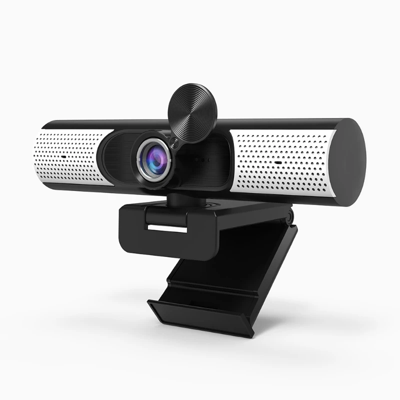 1080P HD Webcam with Speaker Microphone Video Conference Camera USB Acto Focus for Computer Laptop Video Record