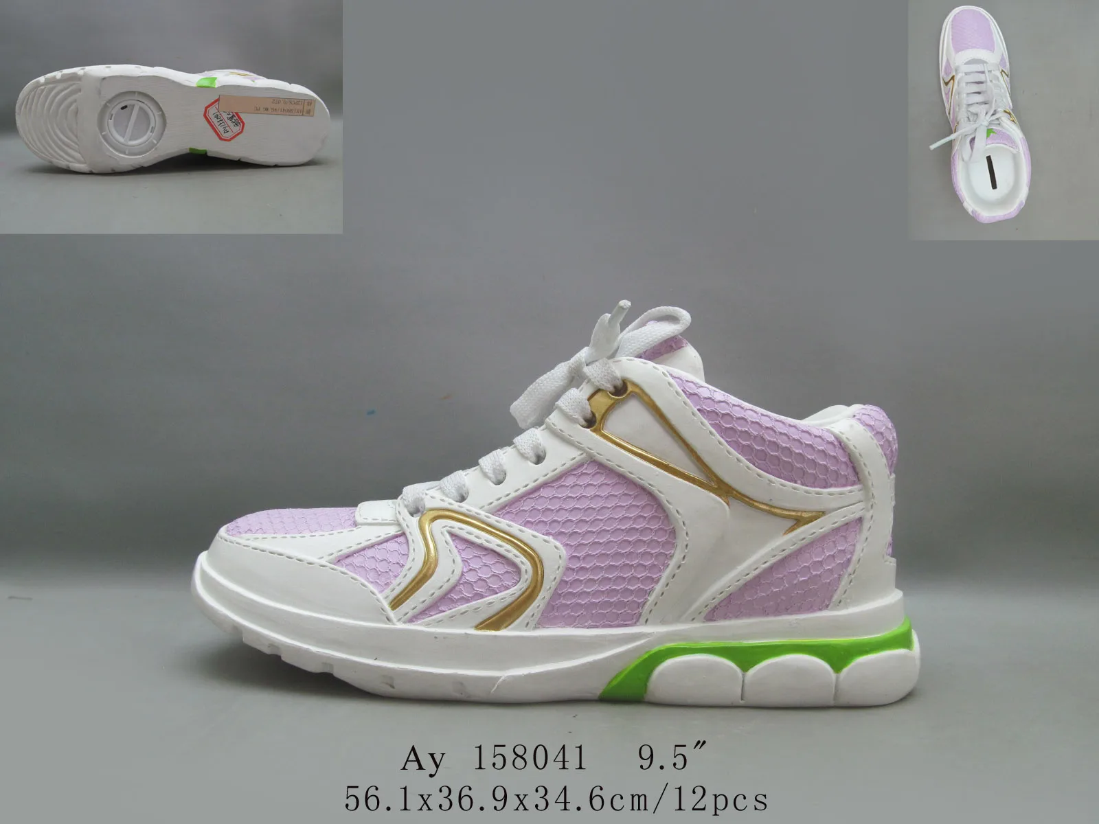 New Trend Resin Football Sports Coin Bank Soccer Shoe Shape Custom Piggy Bank