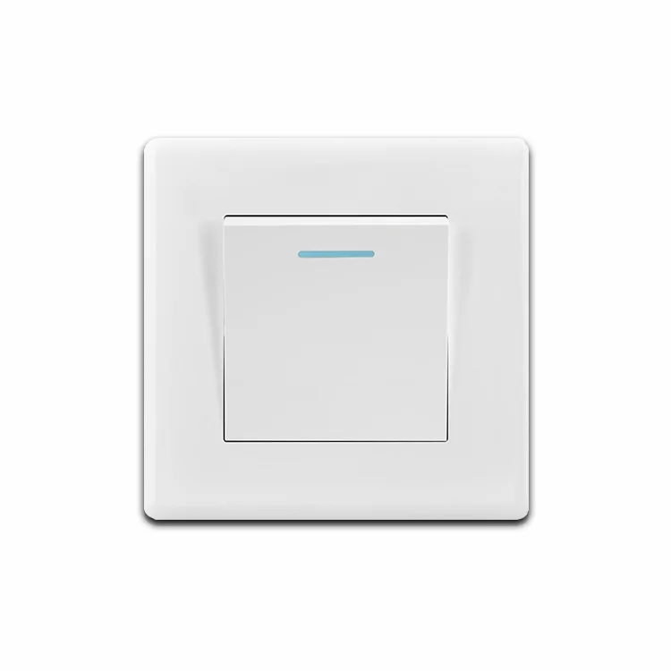 Best-selling Home Electrical Universal 16 A 1 gang 1/2 way wall switch