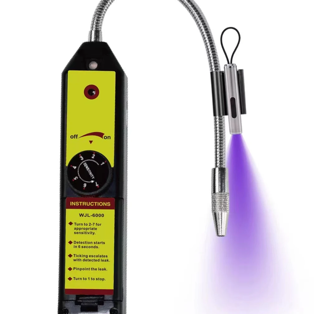 Thermal Conductivity Detection auto air conditioning systems tool sets R134A  Leak Detector WJL-6000 refrigerant leak detection