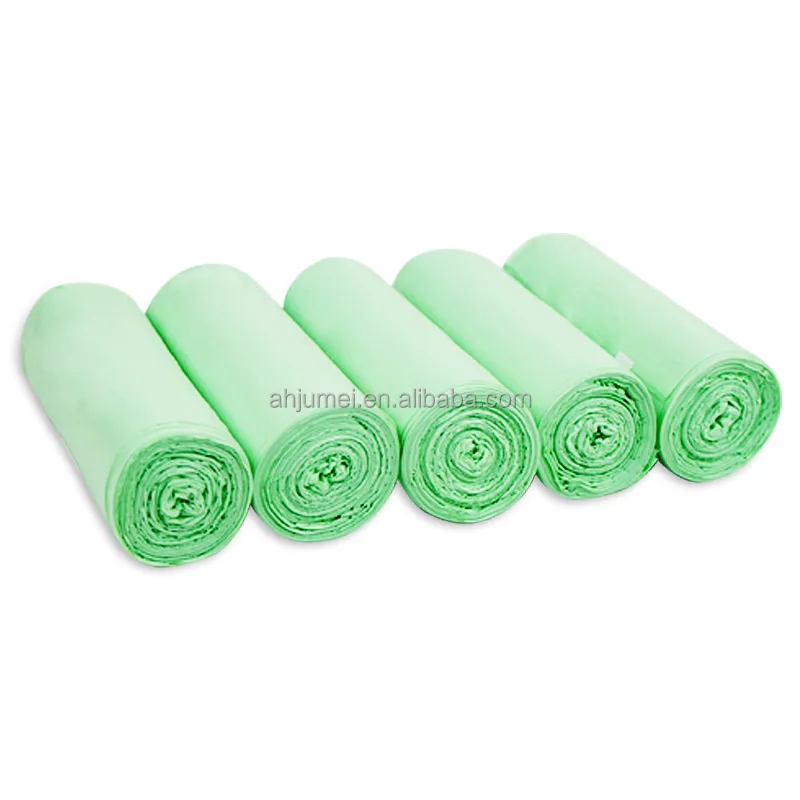 Manufacture compostable trash bags contractor custom biodegradable plastic garbage bag