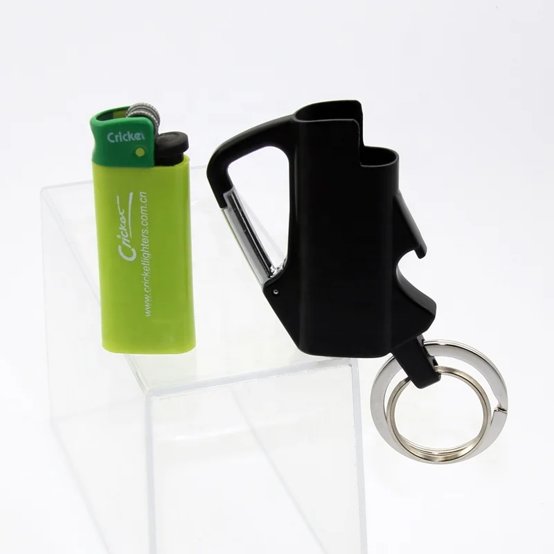 Chinese Factory Free Design Cigarette Lighter Case And Cigarette Holder Metal Sleeve Cover Lighter Protective Holder Cover