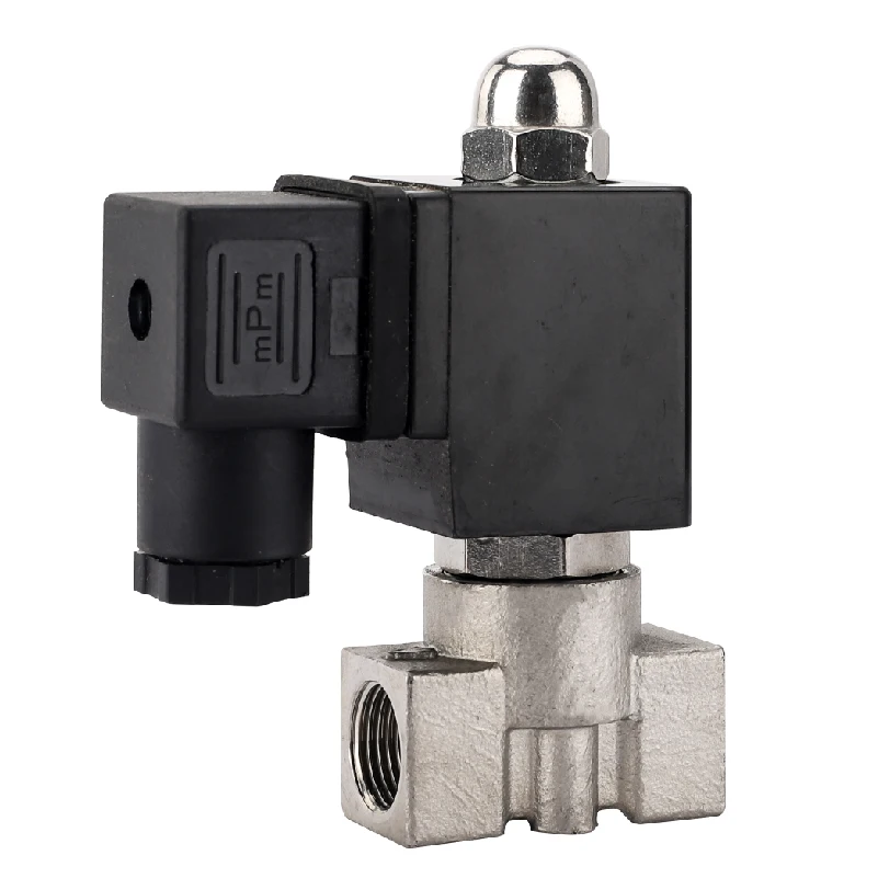 JCRSLB Combustion engine accessories micro solenoid valve 1/4in-3/8in AC220V/AC110V/DC24V/DC12V