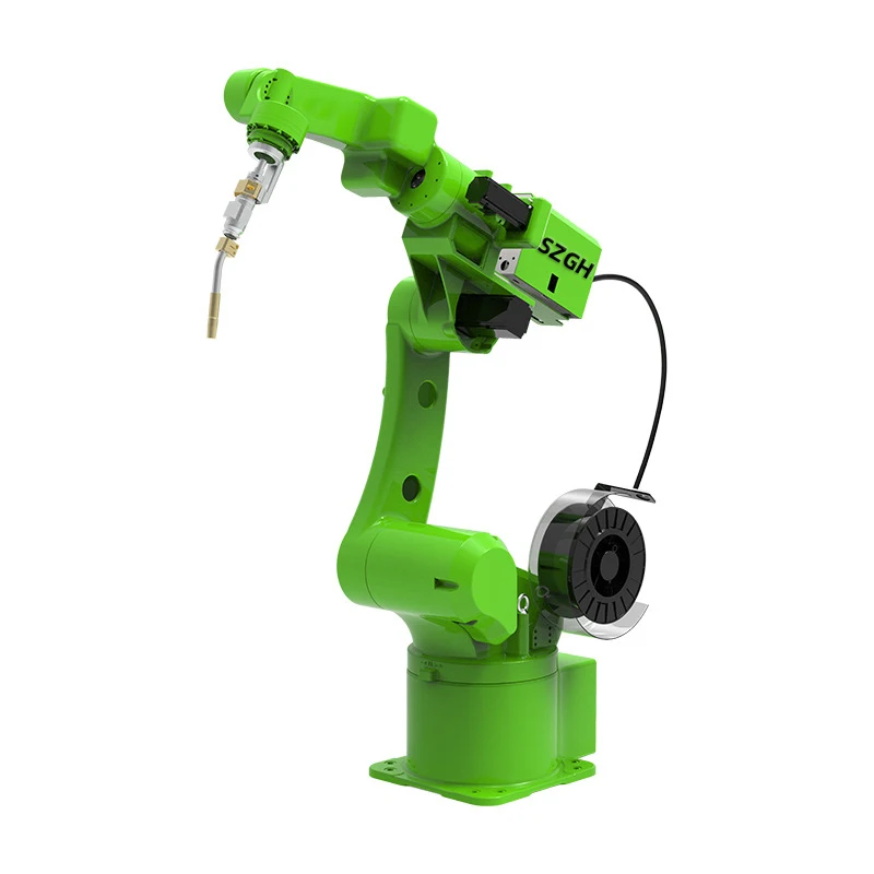 Automatic Soldering Machine stainless steel  6 axis welding mini robot arm Duty Head Key Motor Electronics