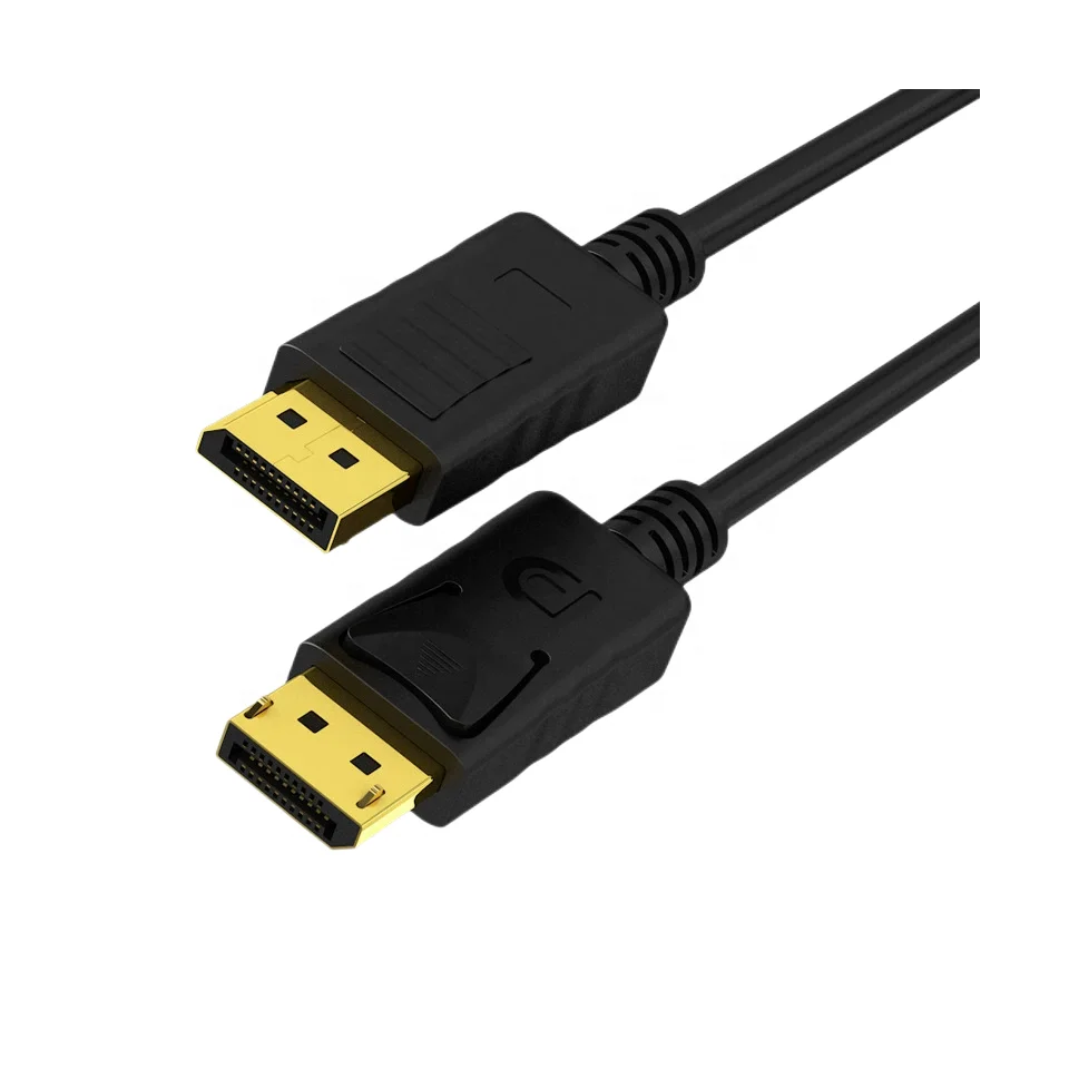 4K 60Hz DP 1.2 Displayport Cable DP Male to Male Displayport Cable Gold Plated 2K 144Hz for computer