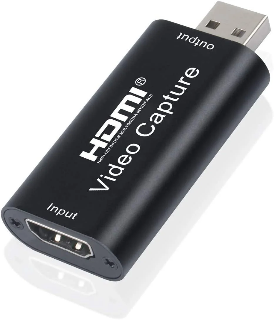 Карта видеозахвата 4K HD HDMI-USB2.0 1080P, записывающее вещание в реальном времени и записывающее аудио-устройство для потоковой видеоконференции