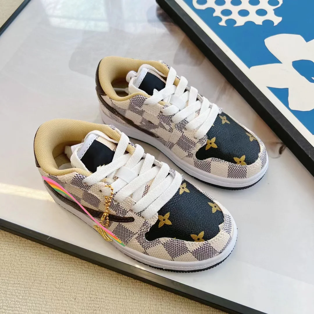 high end designer kids shoes boys sneakers fashion school shoes for girls