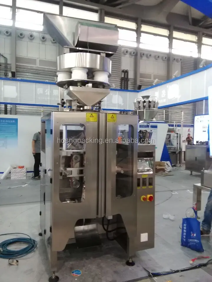 Automatic High Speed Vertical Packing Machine For Packaging Food Chemical Commodity