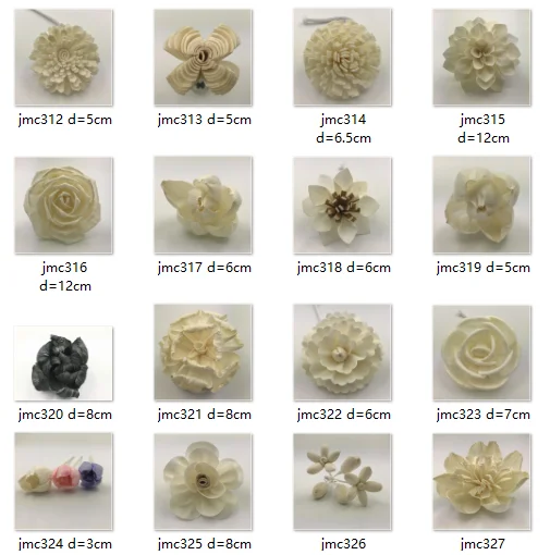 high quality lotos style diffusre flower water lily  shape sola flower  dia 8cm (002)