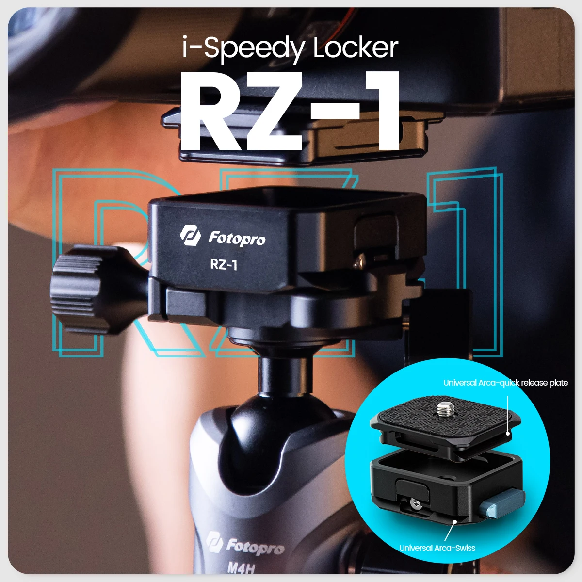 Quick Release Plate For Camera Tripod Ball Head With 1/4 Inch Screw Universal Arca-swiss Universal Quick Release Camera Plate