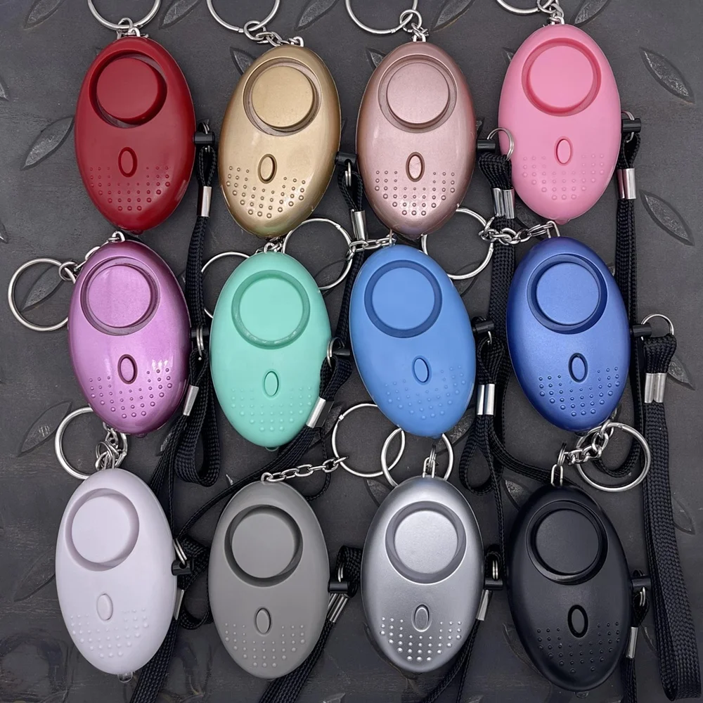 Wholesale Self Defense Supplies Key Chains Pepper Spray Self-Defense Keychain for Women with LED Flashlight