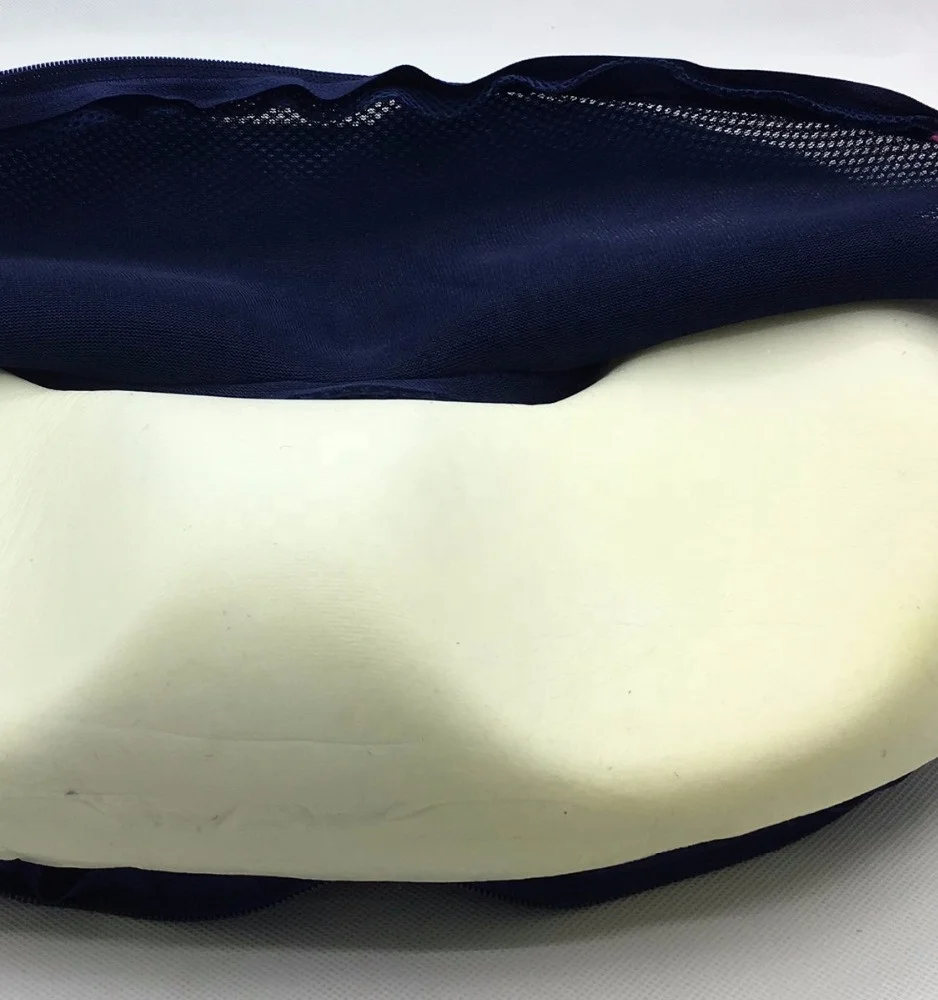 Meditation Cool Gel Ventilated Round Donut Hemorrhoid Coccyx Tailbone Seat Cushion For Pressure Relief Universal Pillow
