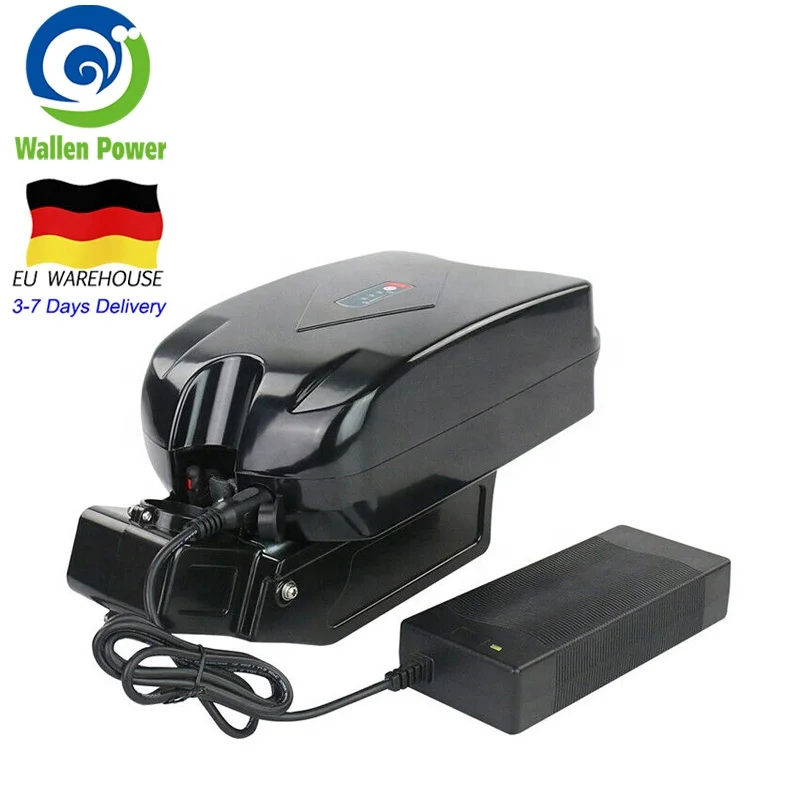 EU Stock Ebike Akku 48V 10Ah Battery 18650 Lithium Li-ion Seat Tube  Frogs Ebike Battery For Bafang Electric Bicycle Battery
