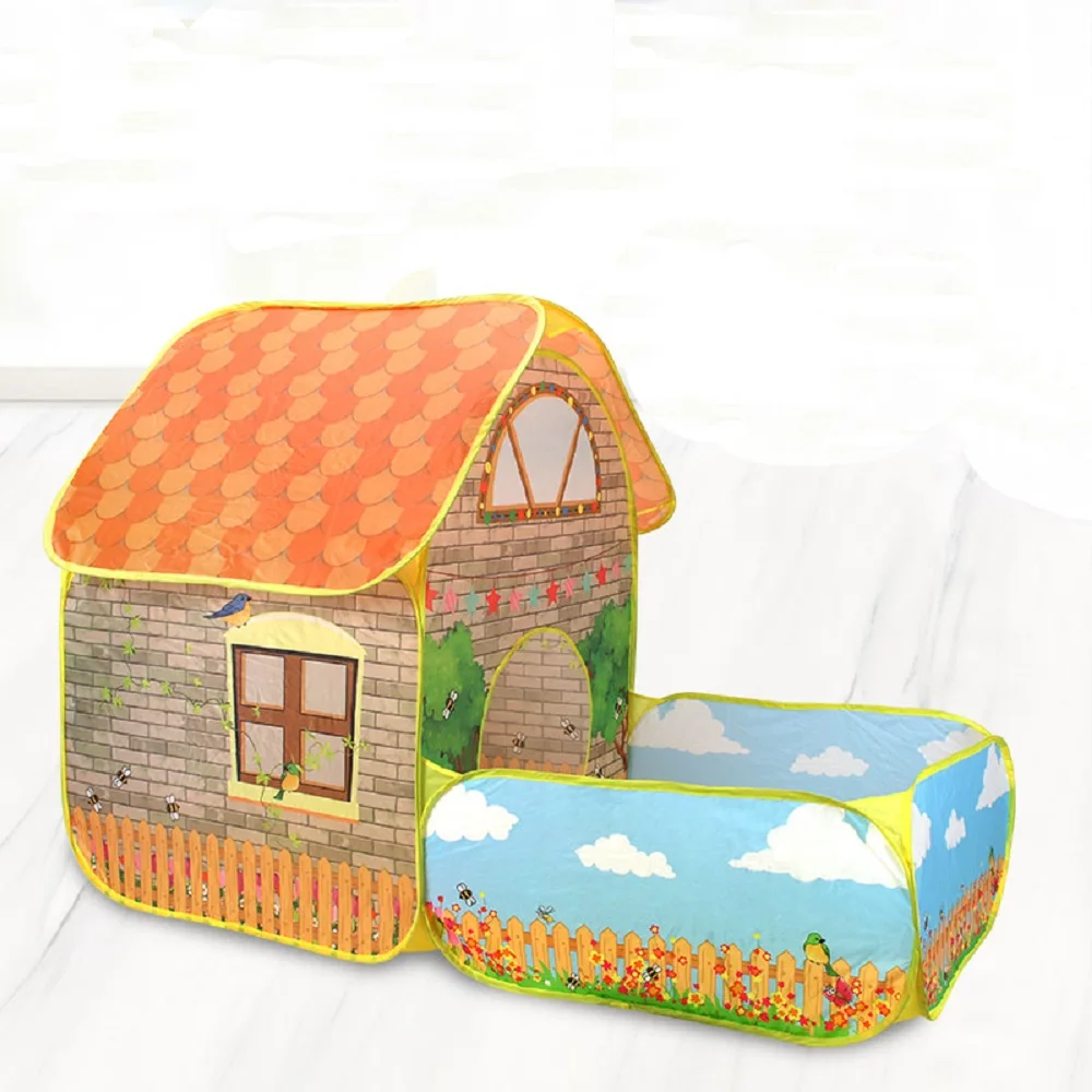 
Pop-Up Ocean Tunnel Ball Pool Kids Play House Fantasy Play House Tunnel Tent Toy Tents 