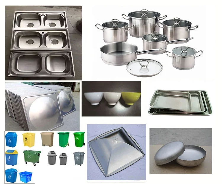Deep drawing hydraulic press for Stainless steel sink  aluminum pot making machine