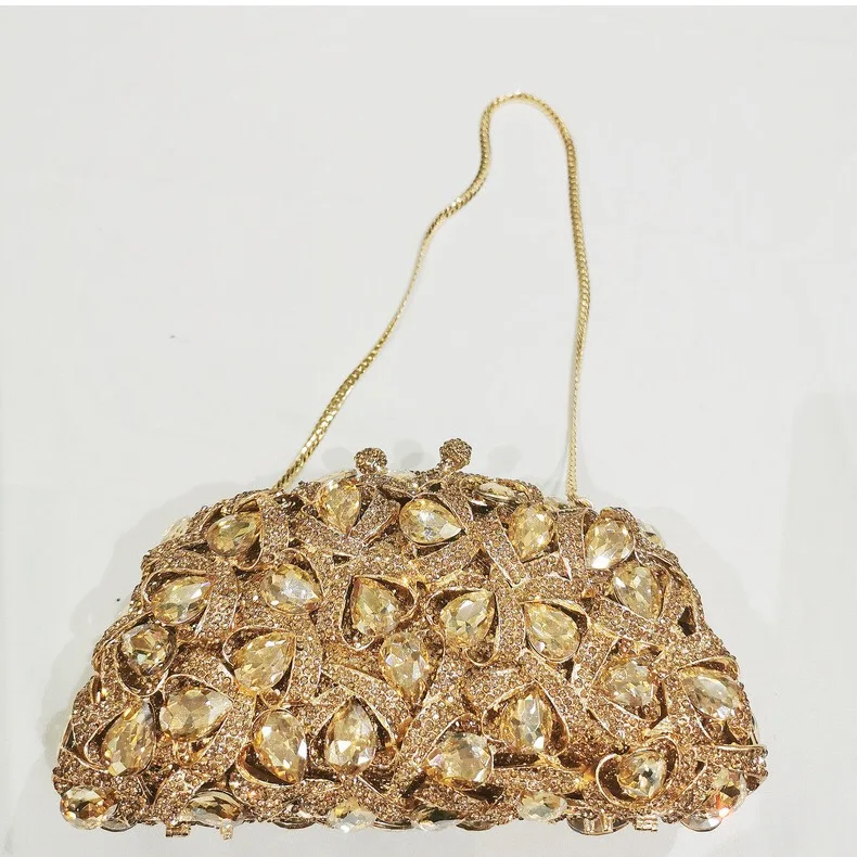 Вечерние сумки Luxy Moon, клатч с кристаллами и бриллиантами, вечерние клатчи, Женская сумочка, кошелек для свадебной вечеринки, женская сумка