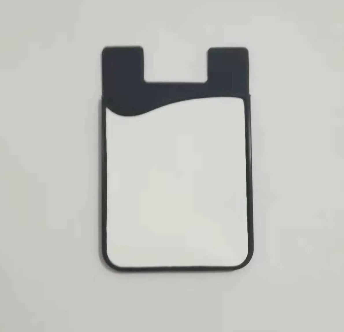 DIY Blank Sublimation Silicone Card holder,Blank Silicone Card Holder Adhesive Phone Card Holder for sublimation