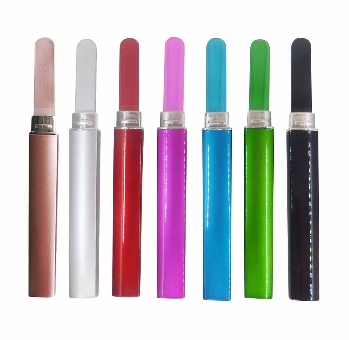 OEM/ODM Washable Double Sided Glass Files Professional Etched Nano Glass Nail File With Case For Manicure