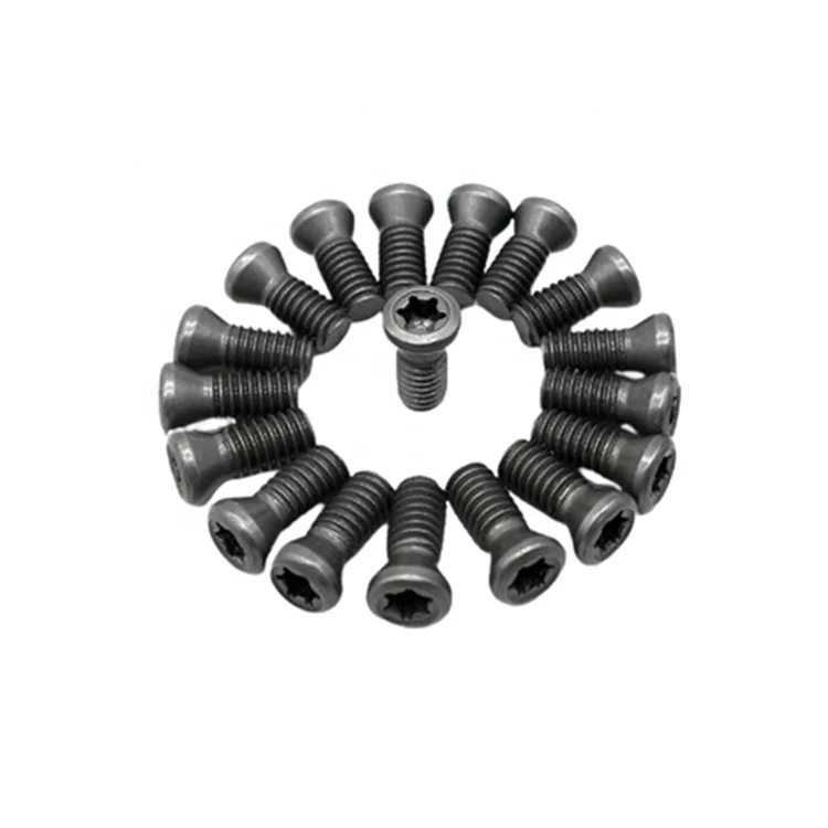 Grade 12.9 M2-M6 Silver Bronze Black Alloy Steel CNC Tools Parts Torx Screw For Turning Tool Holder Screws Accessories