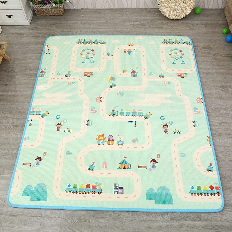 Reversible Waterproof EPE/XPE Foam Playmat Cheap Baby Play Mats
