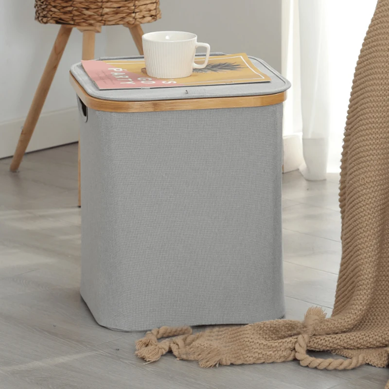 Wholesale Price Household Cleaning Clothes Storage Portable Hamper Laundry Basket Straw Basket For Sale