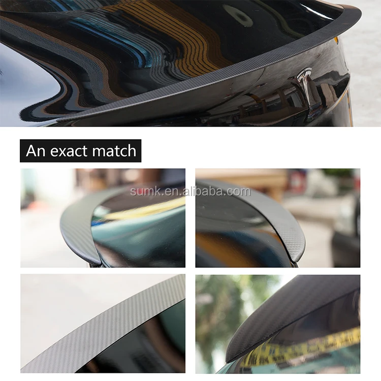 
Performance Real Carbon Fiber Spoiler modification parts for tesla model 3 