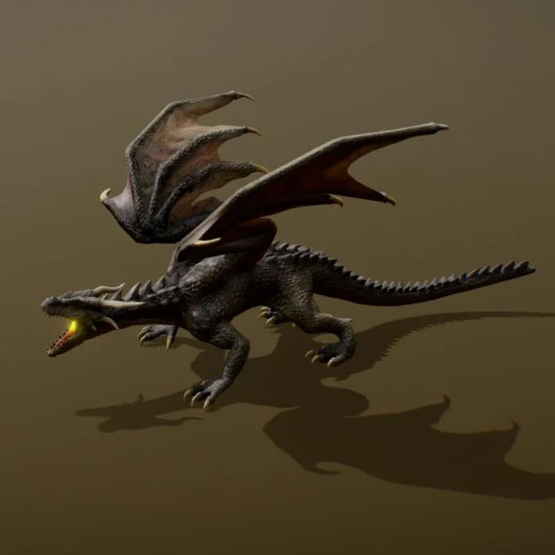 Original Design Adults Toys Myth Creative Collect Figurine Mountain Dragon Figure