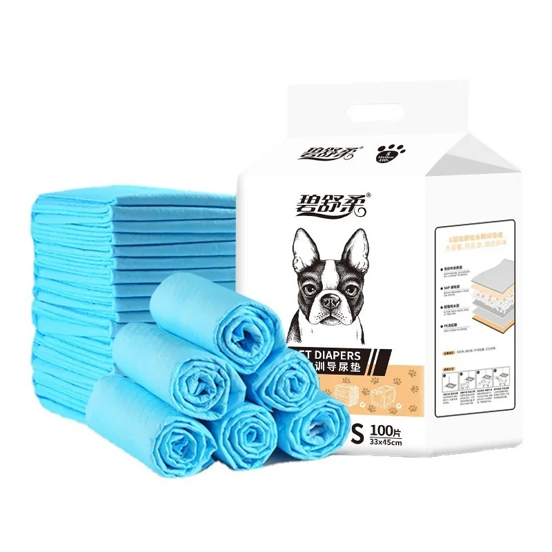 Super Absorbent Pet Diaper Dog Training Pee Pads Disposable Urine Nappy Mat For Cats Dog Diapers Cage Mat Pet Supplies Wholesale