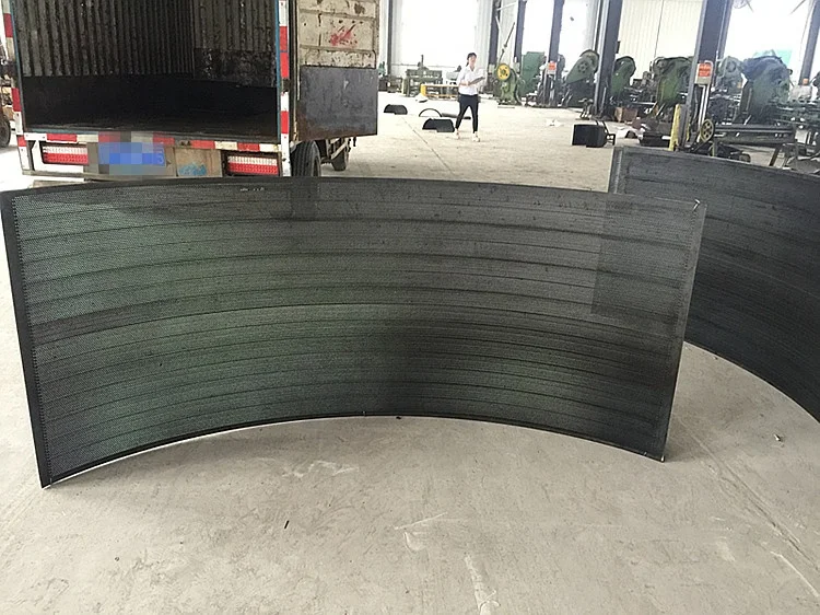 Factory direct high wear resistance hammer mill screen   Animal feed crusher sieve