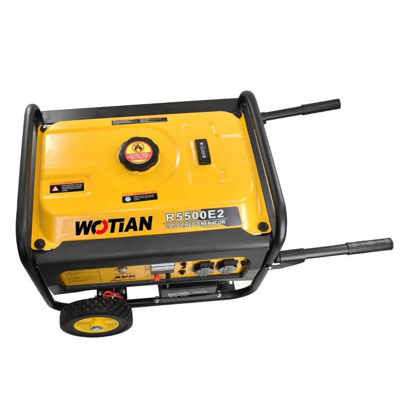 Small 220v no noise removable single cylinder ohv 2.8kw unleaded gasoline generator for outdoor