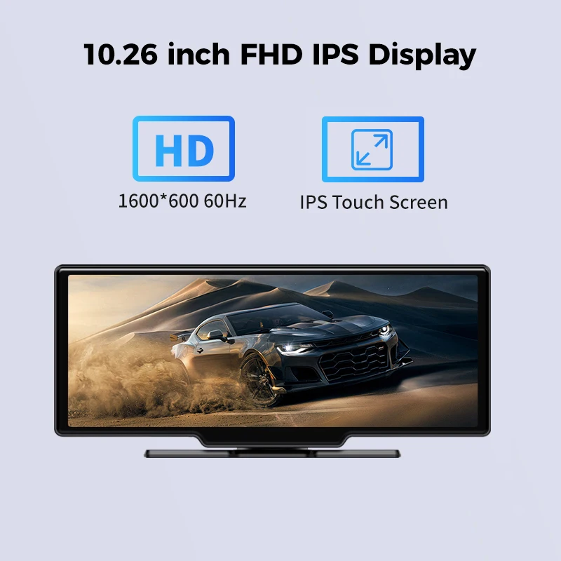 Maustor New Arrival 10.26 Inch Android Auto Carplay with IPS Touch Screen Car DVD Player Support WiFi/BT/TF Card Car Radio