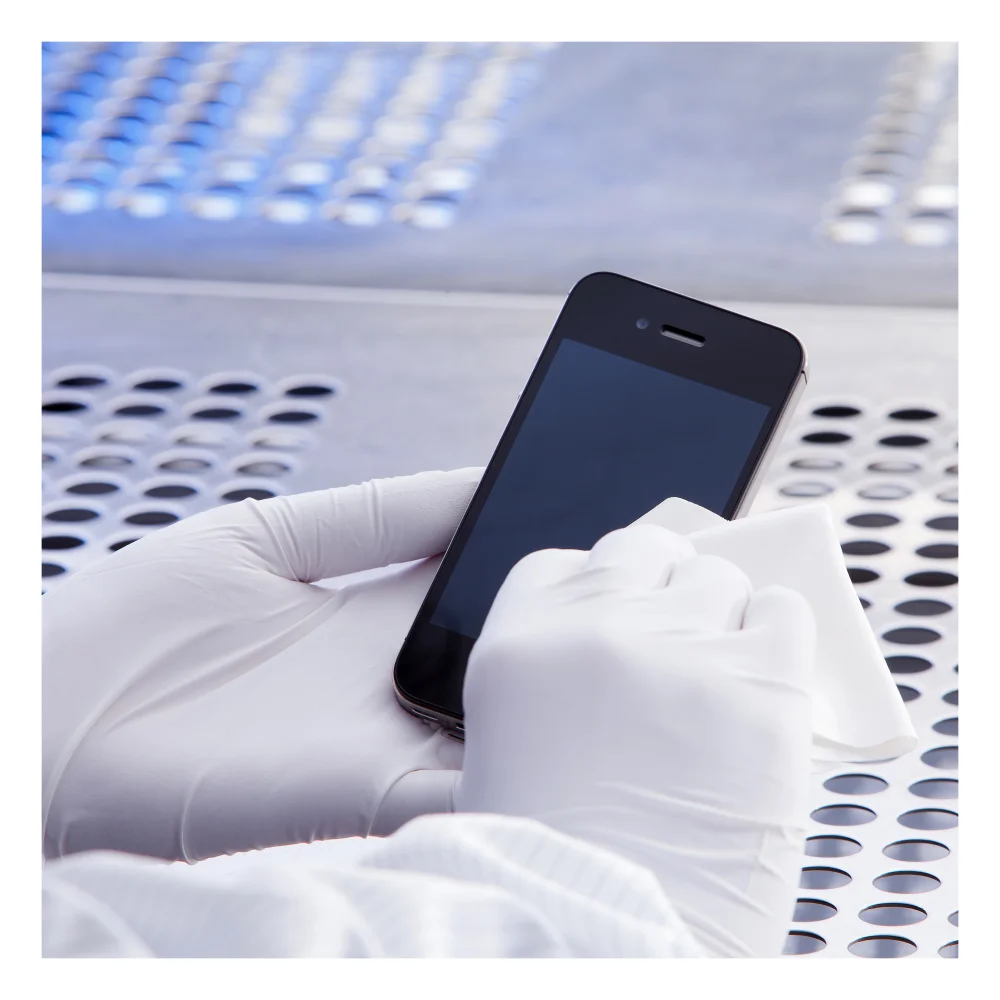 CANMAX Lint Free Oil Absorbing Industrial Cleanroom Cleaning Wiping Wiper Cloth Roll For Automatic cleaning of machine