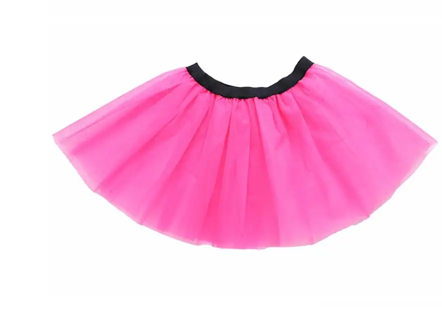 Elastic Fluffy Adult Tutu Skirts One Size Fits Most Colorful Running Skirts