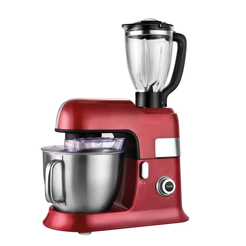 Commercial Cake Mixers 6L Home Electric Chef Machine Mixing Blender Food Stand Mixer Cake Bread Dough Mixer 1300W