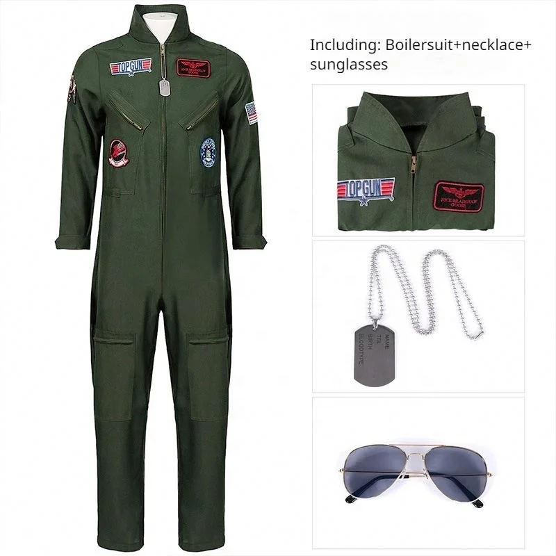 Quality Multifunction Pilot Aviation Uniforms Suit High Quality Airline Pilot Uniform Invisible Ninja Role Playing Costume