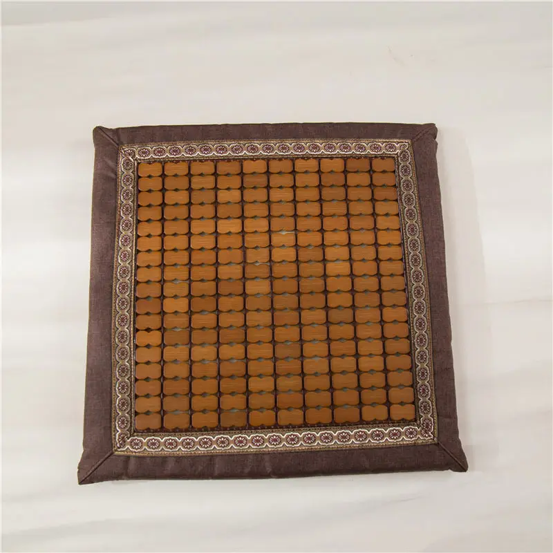 Летняя охлаждающая бамбуковая подушка для сиденья из пены с эффектом памяти