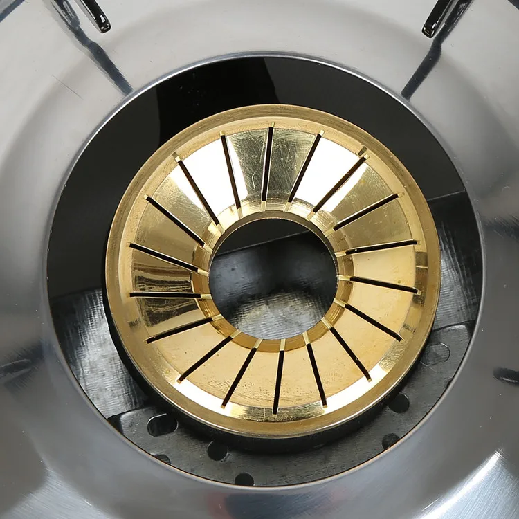 Плита Газовая с 2 горелками из закаленного стекла 7 мм