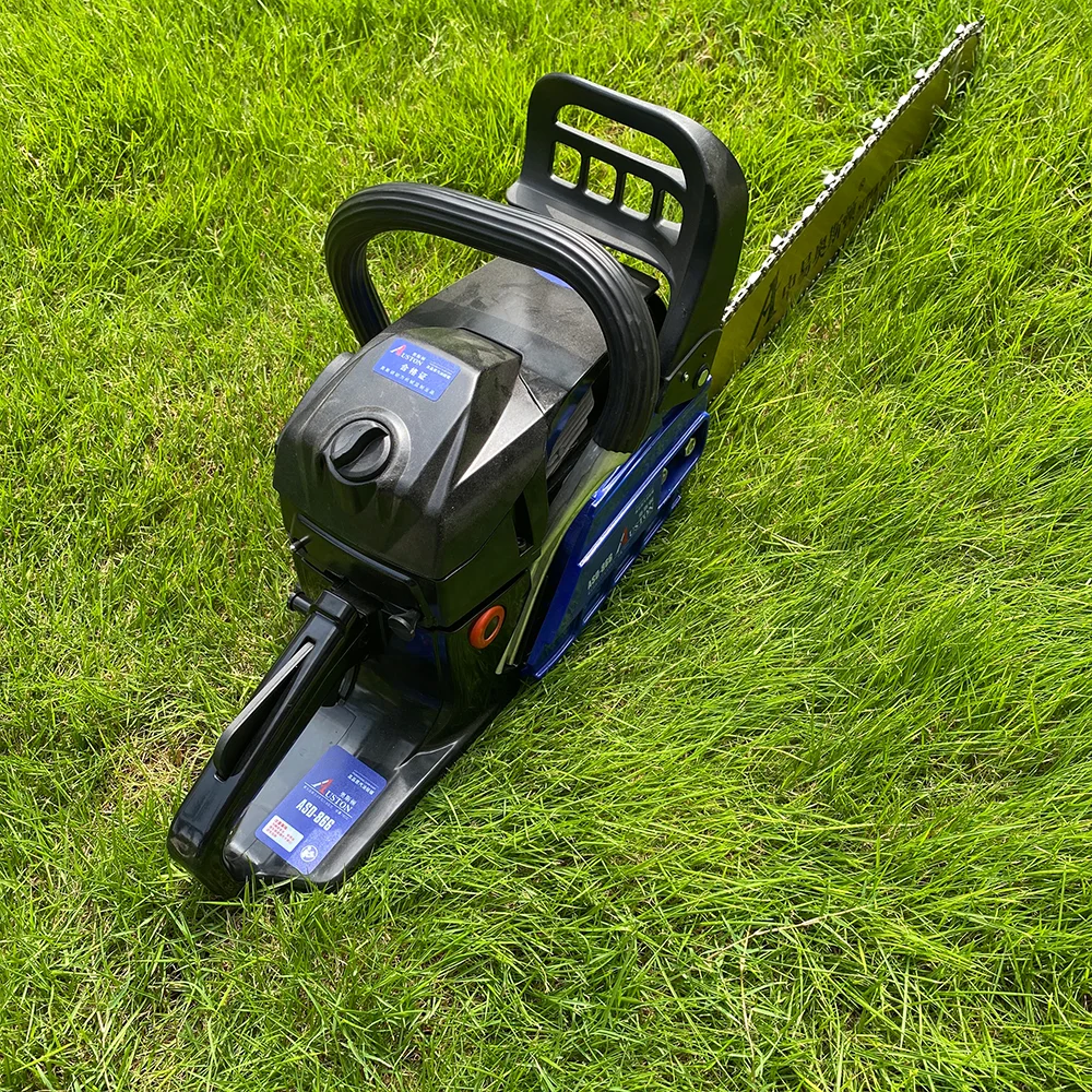 Big Power Petrol 72 cc Gas Chainsaw Big Log Chain Saw Cutting Machine