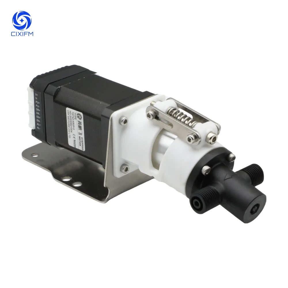 Pure fruit juice edible oil dairy liquid ceramic valveless metering pump micro addition filling plunger pump