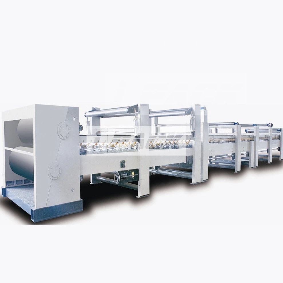 IPACK High Accuracy Corrugated Double Baker Machine For For Full Carton Plant