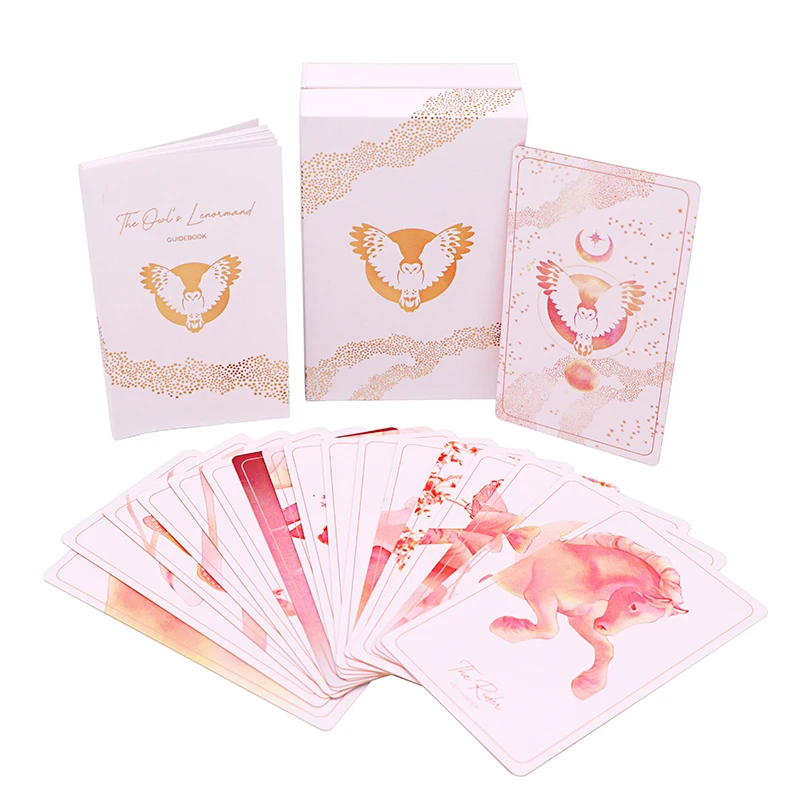 WJPC-Print Customized Tarot Cards Tarot En Espanol Original Tarot Cards Deck