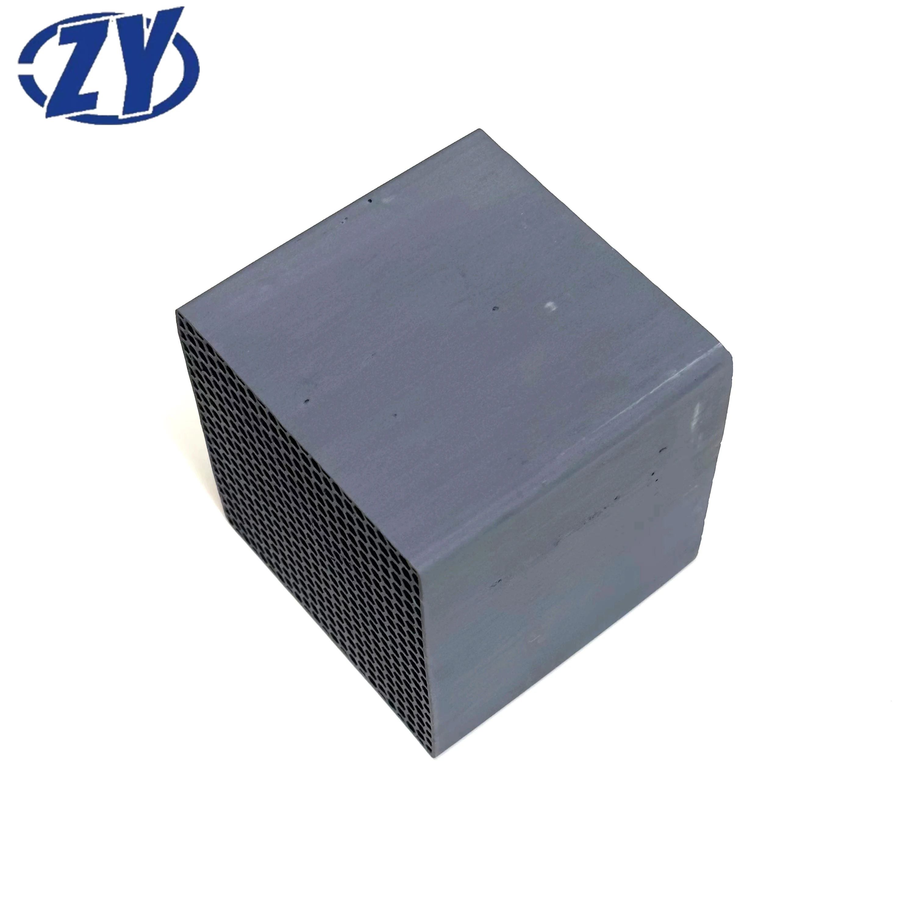 100*100 silicon carbide ceramic honeycomb catalyst carrier Silicon carbide honeycomb ceramics