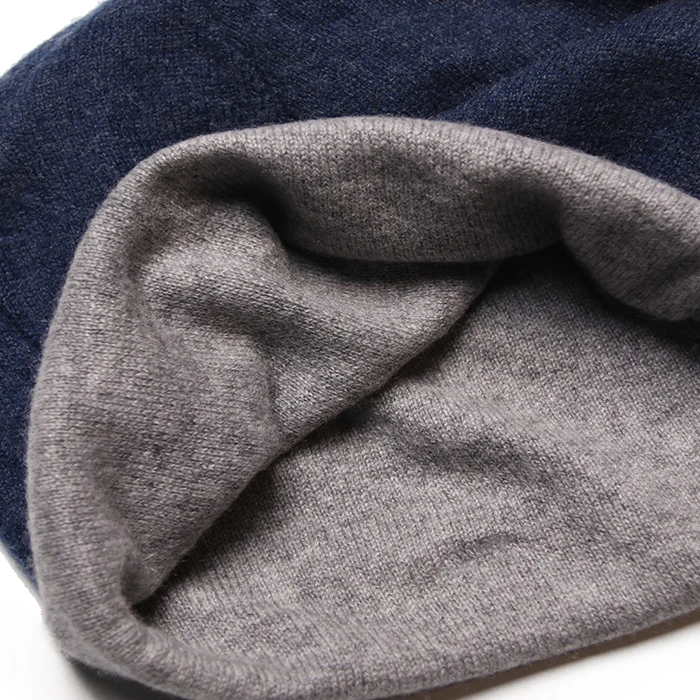 Лидер продаж, однотонная кашемировая вязаная шапка, зимняя облегающая шапка для женщин и мужчин