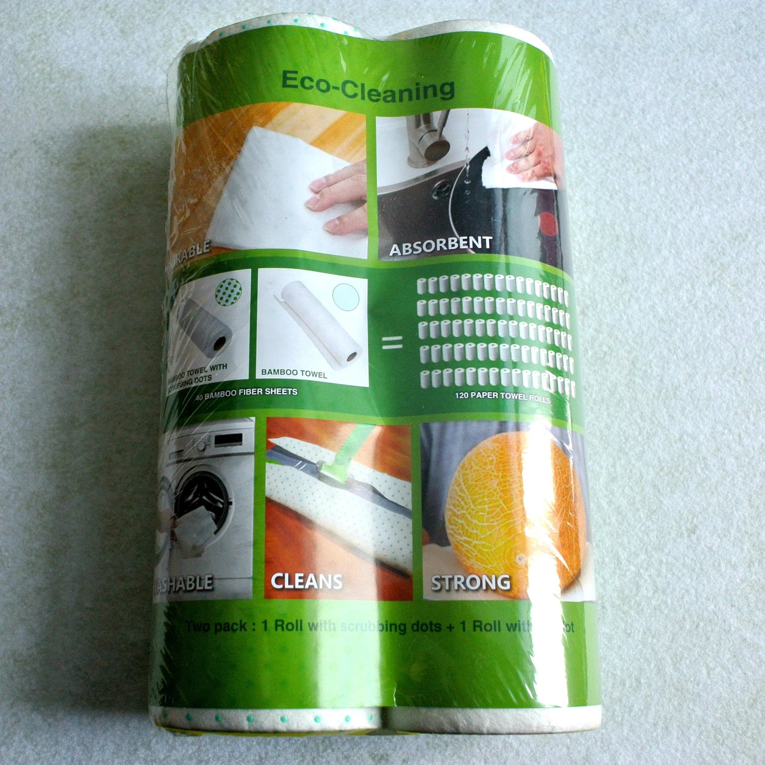 Factory direct dale heavy duty super absorbent eco friendly reusable bamboo towels