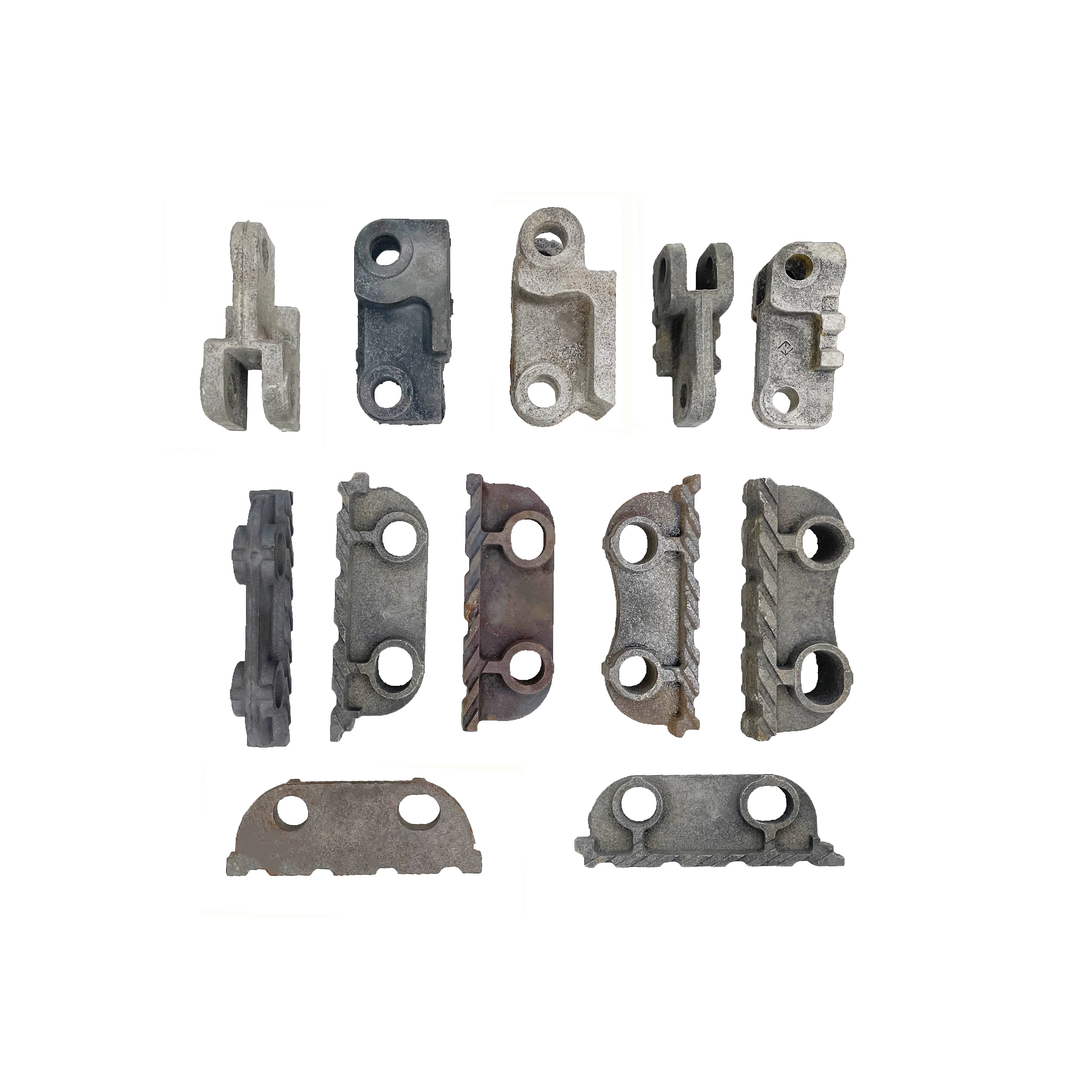 Coal-fired steam boiler parts complete models Heat-resistant cast iron moving chain grate Chain grate