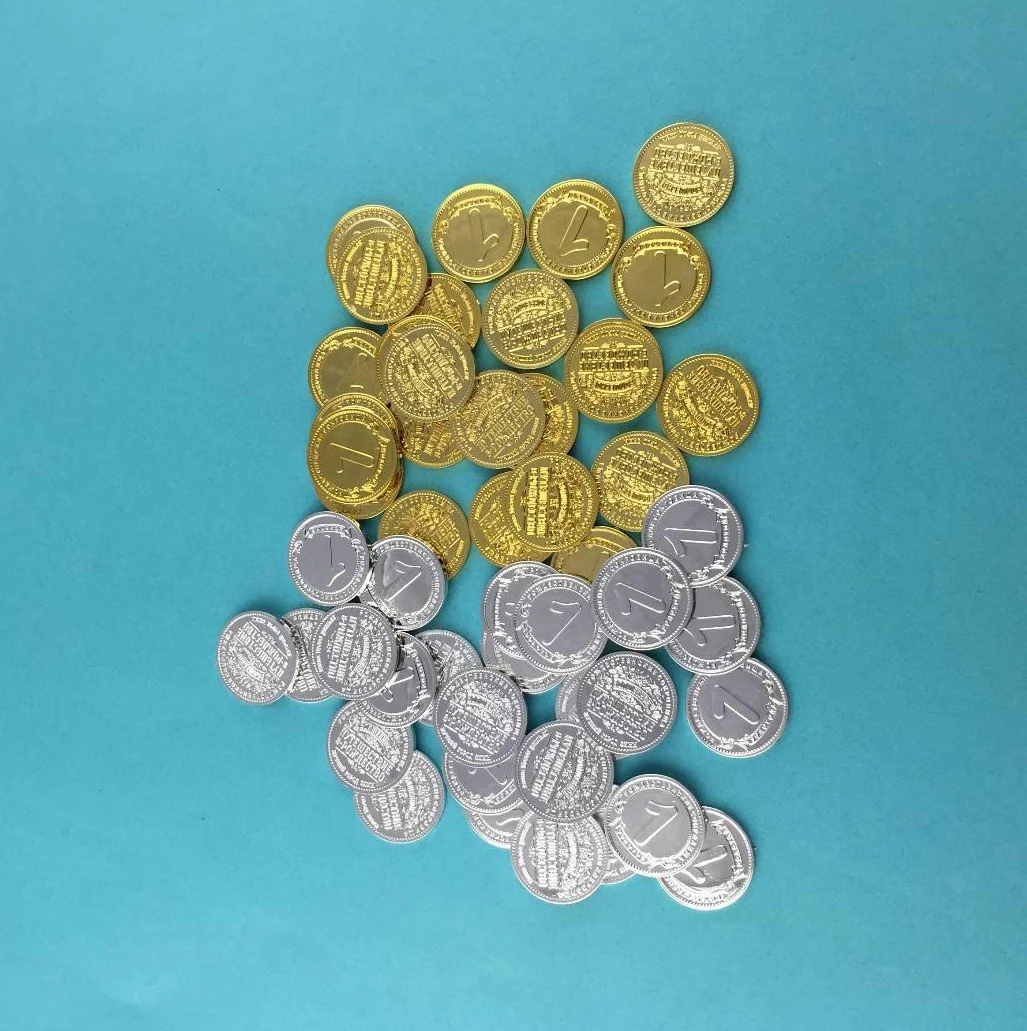 china wholesale plastic product custom coin custom made token