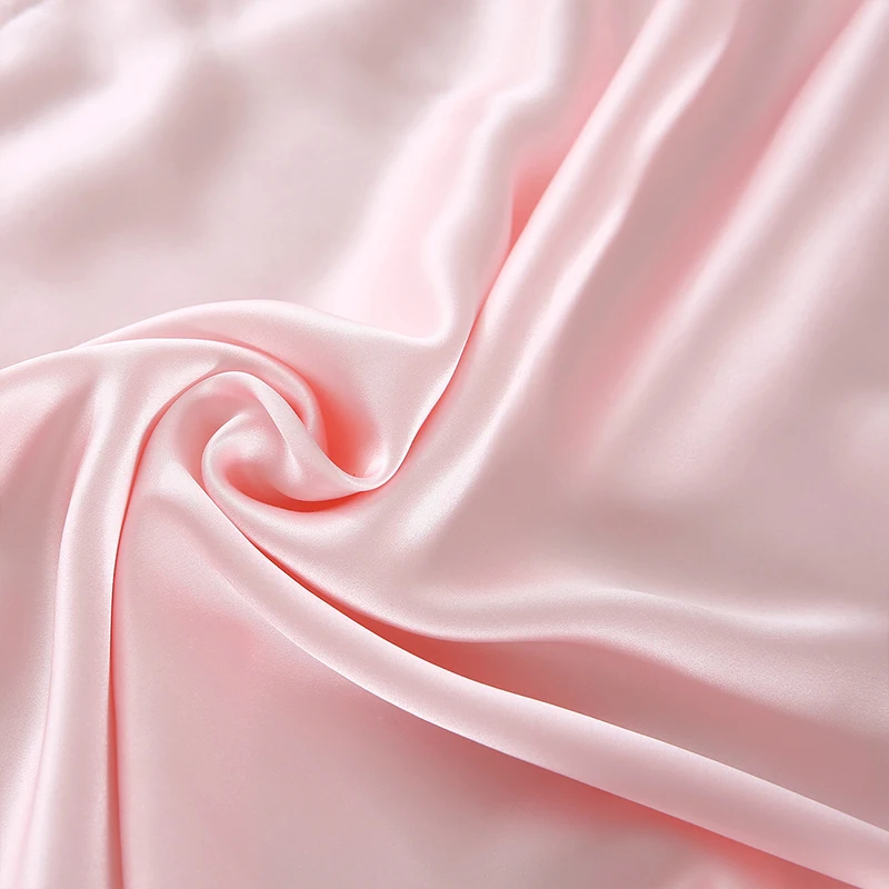 Factory Direct Sale 100% Mulberry Silk Fabric Plain Dyed Silk Jersey Knit Fabric