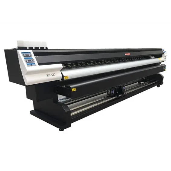3.2m wide format Eco-solvent printer inkjet printing machine digital inkjet plotter with 2 XP600 or i3200 head